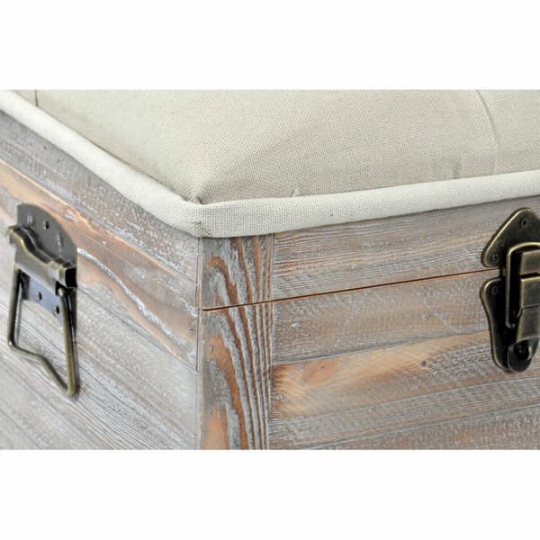 Krakk DKD Home Decor Gran Svart Beige Brun Polyester (82 x 42 x 50 cm)