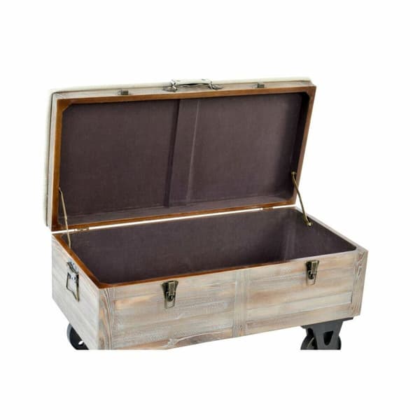 Krakk DKD Home Decor Gran Svart Beige Brun Polyester (82 x 42 x 50 cm)
