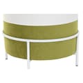 Miniatyrbilde 2 av 2: Fotstøtte DKD Home Decor Naturell Metall Hvit Grønn (40 x 40 x 40 cm)
