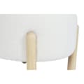 Miniatyrbilde 3 av 3: Fotstøtte DKD Home Decor 45 x 45 x 36 cm Tre Hvit