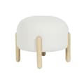 Miniatyrbilde 1 av 3: Fotstøtte DKD Home Decor 45 x 45 x 36 cm Tre Hvit