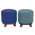 Miniatyrbilde 1 av 2: Fotstøtte DKD Home Decor Tre 30 x 30 x 30 cm Grønn Marineblå (2 enheter)