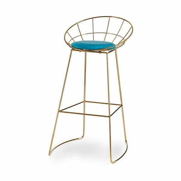 Krakk Blå Gyllen Jern 51 x 94 x 52 cm (2 enheter)
