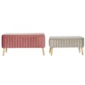 Miniatyrbilde 7 av 8: Krakk DKD Home Decor Grå Burgunder Gyllen Gran 100 x 44 x 47 cm (2 enheter)