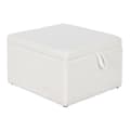 Miniatyrbilde 1 av 8: Krakk Home ESPRIT Hvit Polyester Tre MDF 60 x 60 x 36 cm