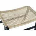 Pikkukuva 3 / 4: Jakkara DKD Home Decor 8424001823192 65 x 47 x 40 cm Luonnollinen Tiikki Musta