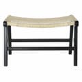 Pikkukuva 1 / 4: Jakkara DKD Home Decor 8424001823192 65 x 47 x 40 cm Luonnollinen Tiikki Musta