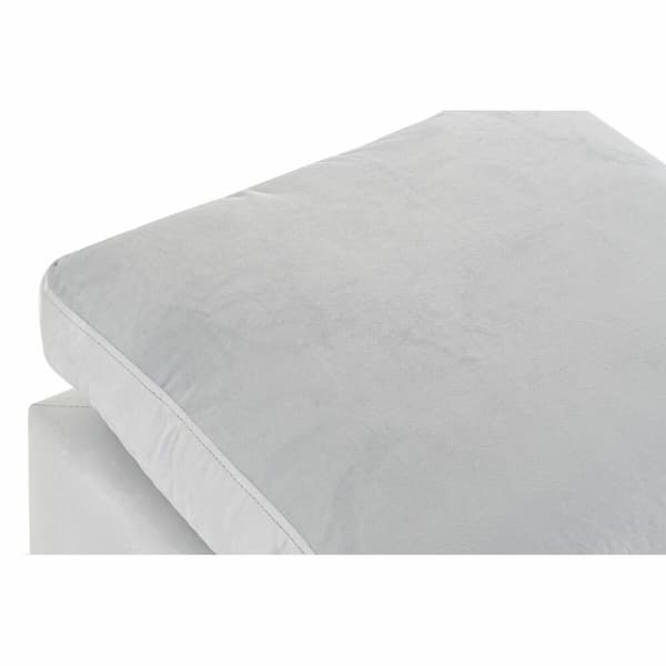 Jalkatuki DKD Home Decor Puu Polyesteri Celeste Moderni (55 x 55 x 35 cm)