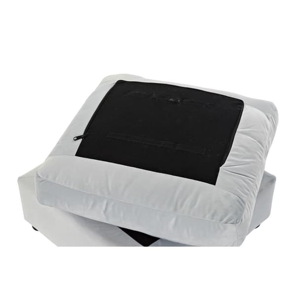 Jalkatuki DKD Home Decor Puu Polyesteri Celeste Moderni (55 x 55 x 35 cm)