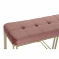 Pikkukuva 2 / 4: Jakkara DKD Home Decor   Pinkki Metalli Sametti (120 x 40 x 46 cm)