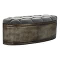 Pikkukuva 1 / 6: Jakkara DKD Home Decor Harmaa Metalli 117 x 42 x 47 cm