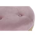 Pikkukuva 2 / 4: Jakkara DKD Home Decor 100 x 35 x 40 cm Pinkki Kullattu Metalli