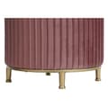 Pikkukuva 3 / 4: Jalkatuki DKD Home Decor Sametti 60 x 60 x 45 cm Puu MDF