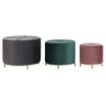 Pikkukuva 1 / 4: Jalkatuki DKD Home Decor Sametti 60 x 60 x 45 cm Puu MDF
