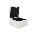 Pikkukuva 4 / 8: Jakkara Home ESPRIT Valkoinen Polyesteri Puu MDF 60 x 60 x 36 cm