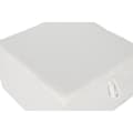 Pikkukuva 2 / 8: Jakkara Home ESPRIT Valkoinen Polyesteri Puu MDF 60 x 60 x 36 cm