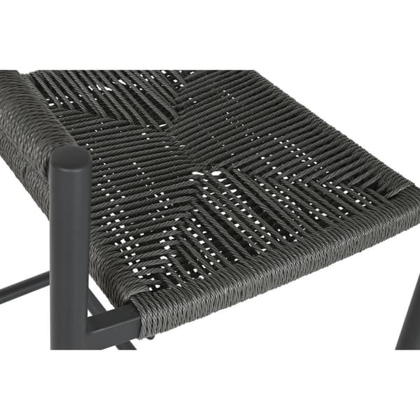 Jakkara Home ESPRIT Musta Tumman harmaa Alumiini Rottinki 52 x 55 x 105 cm