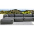 Pikkukuva 6 / 6: Pehmustettu istuin Home ESPRIT Harmaa 87 x 87 x 32 cm