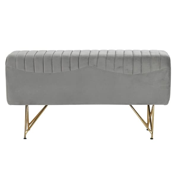 Krakk DKD Home Decor 90 x 31 x 47 cm Grå Gyllen Metall