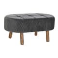 Miniatyrbilde 1 av 4: Krakk DKD Home Decor   Grå Naturell Mørke Grå Tre 80 x 46 x 38 cm