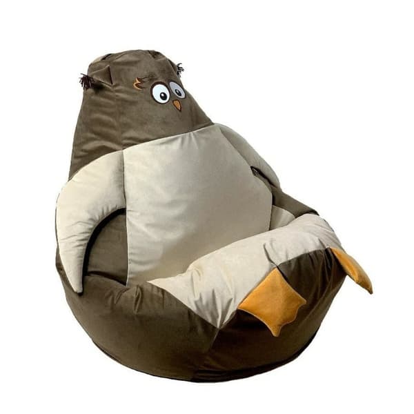 Puf GO GIFT Beige Bronze Oxford 105 x 80 cm