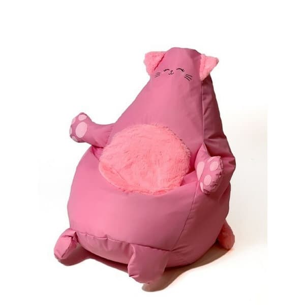 Puf GO GIFT Pink Oxford Kat 130 x 90 cm