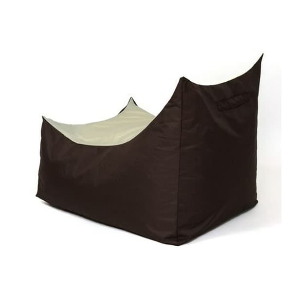 Puf GO GIFT Flødefarvet Bronze Oxford tejido antidesgarros