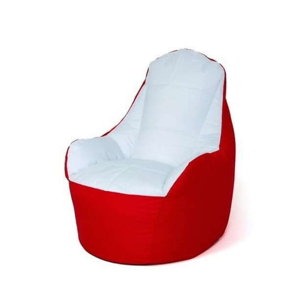 Puf GO GIFT Hvid Rød Oxford tejido antidesgarros