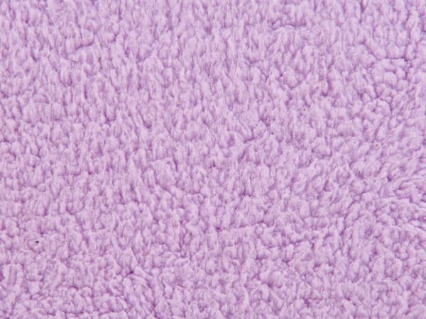 Sittpuff Lila 40 x 40 x 40 cm Fluffig Polyester Strukturerad Yta Fyrkantig Tyg Sittpuff Vardagsrum Sovrum