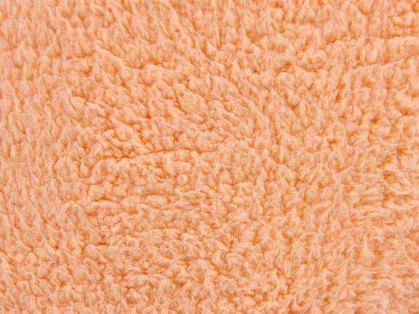 Orange puf 40 x 40 x 40 cm polyester firkantet boho stue soveværelse moderne stil