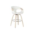 Miniatyrbillede 1 af 6: Taburet Home ESPRIT Hvid Træ 55,5 x 52,5 x 92,5 cm
