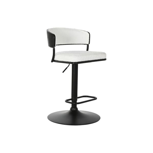 Krakk Home ESPRIT Hvit Metall 48,5 x 48 x 83,5 cm