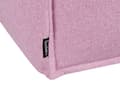 Miniatyrbilde 5 av 7: Puff Rosa Bomull EPS-kuler 50 x 50 x 30 cm Firkantet form Ensfarget Moderne design Fotskammel Boligtilbehør