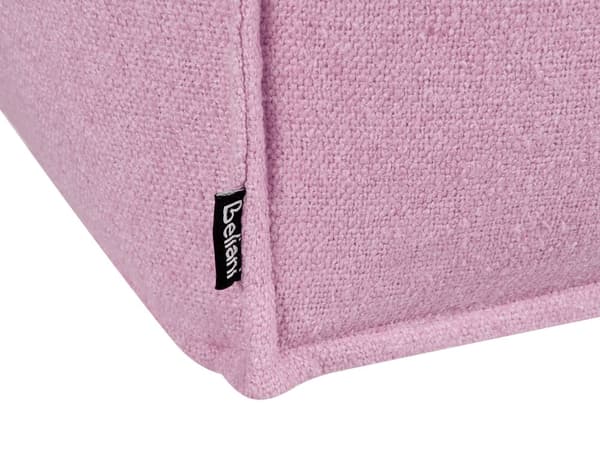 Puff Rosa Bomull EPS-kuler 50 x 50 x 30 cm Firkantet form Ensfarget Moderne design Fotskammel Boligtilbehør