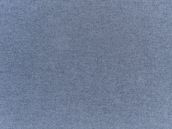 Fotskammel Blå Stoff 76 x 76 cm Kvadratisk form Svarte ben Moderne og minimalistisk stil Puff Stue Modulsofa