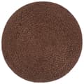 Miniatyrbild 2 av 2: Handgjord sittpuff brun 40x45 cm jute