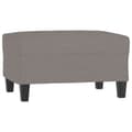 Miniatyrbild 2 av 2: Fotpall Taupe 70x55x41 cm tyg