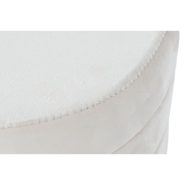 Fotpall DKD Home Decor Multicolour Trä MDF Sammet 60 x 60 x 45 cm