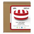 Miniatyrbild 4 av 5: Uppblåsbar puff Aktive Randig Kolonial 53 x 23 x 53 cm (4 antal)