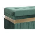 Miniatyrbild 5 av 5: Sittpall DKD Home Decor Blå Grön Orange Gyllene Trä MDF 93 x 47 x 45 cm (3 antal)