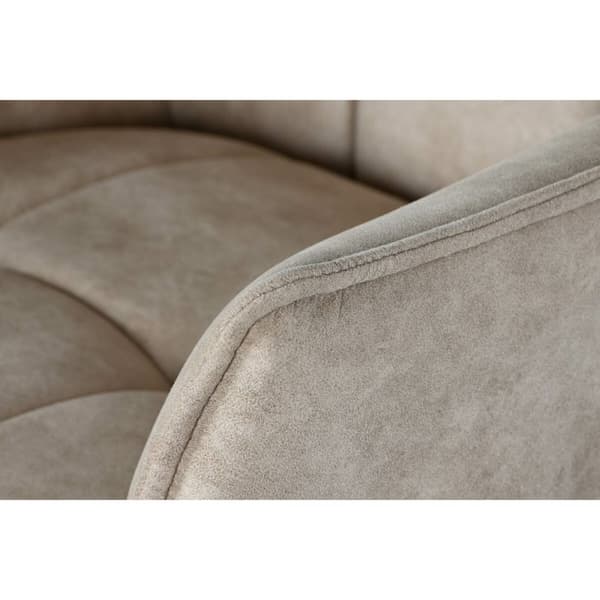 Sittpall DKD Home Decor Svart Beige Metall 59 x 60 x 107 cm