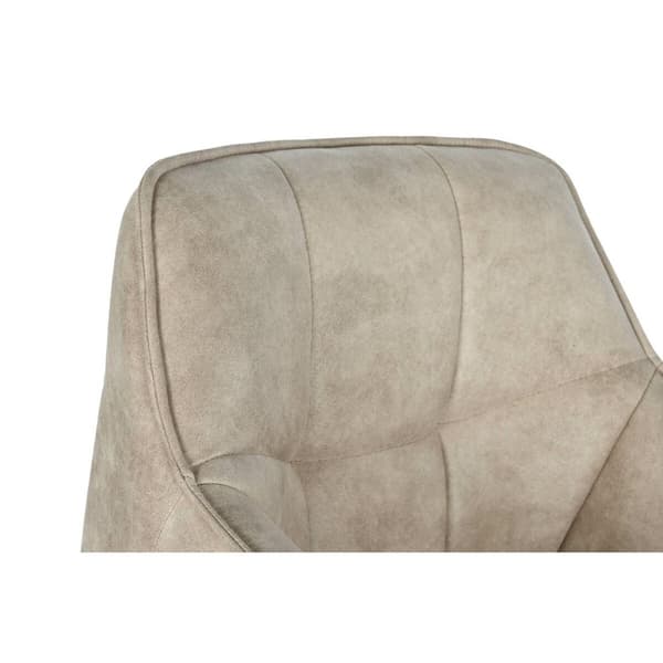 Sittpall DKD Home Decor Svart Beige Metall 59 x 60 x 107 cm