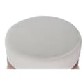 Miniatyrbild 2 av 4: Fotpall DKD Home Decor Rosa Gyllene Metall Sammet 48 x 48 x 47 cm