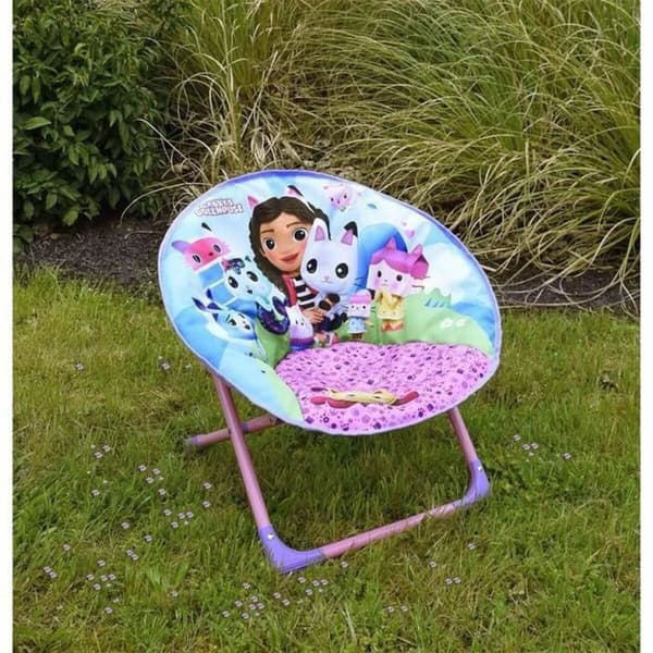 Barnfåtölj Gabby's Dollhouse Rosa