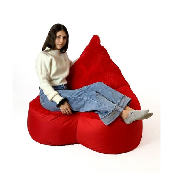 Puff GO GIFT Röd Oxford 140 x 100 cm