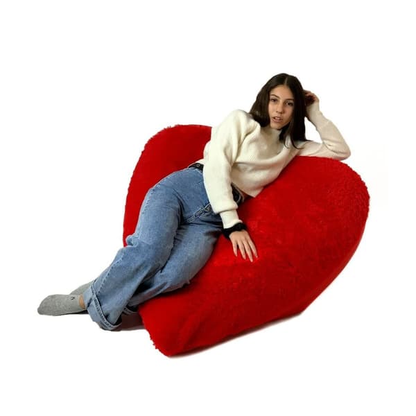 Puff GO GIFT Röd Oxford 140 x 100 cm