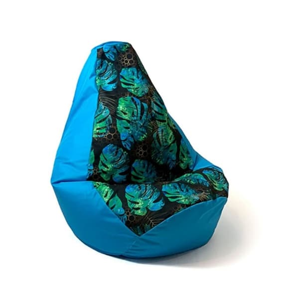 Puff GO GIFT Blå 105 x 80 cm Päron