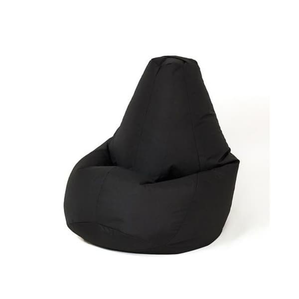 Puff GO GIFT Svart 105 x 80 cm Päron