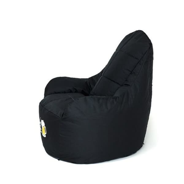 Puff GO GIFT Svart Oxford tejido antidesgarros