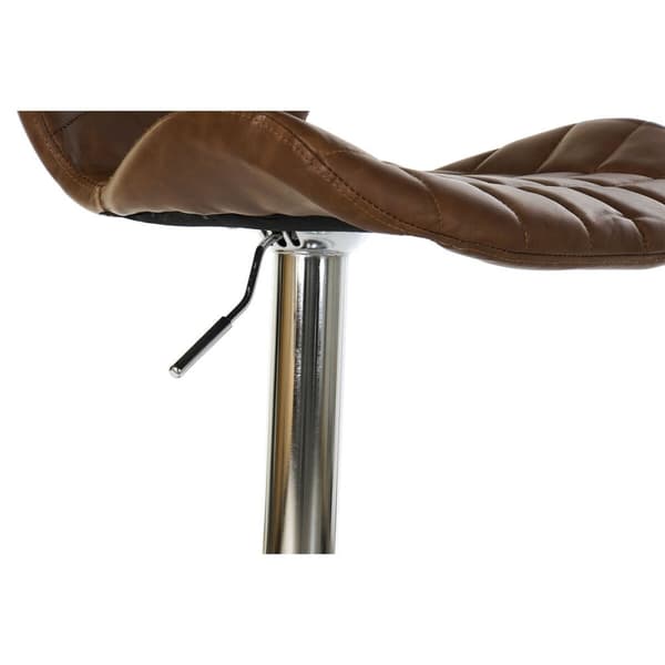 Sittpall Home ESPRIT Brun Metall 47 x 52 x 89 cm